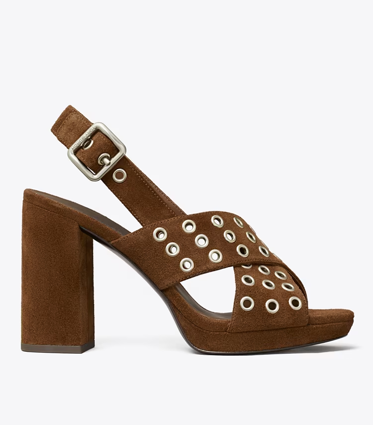 Cross-Band Heeled Sandal - Image 3