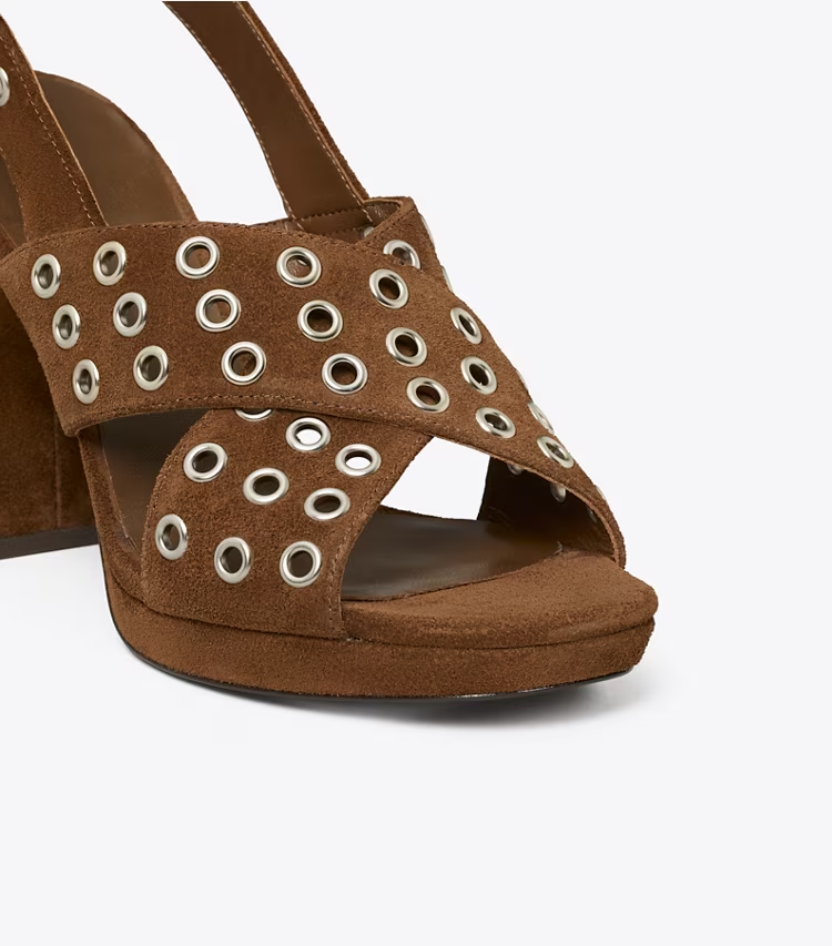 Cross-Band Heeled Sandal - Image 4