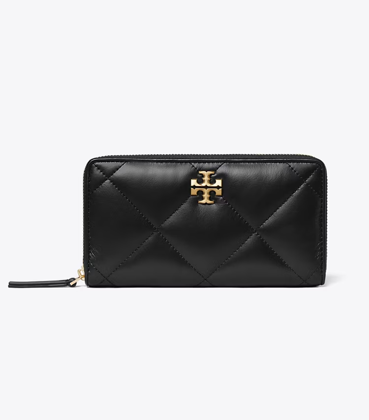 Kira Diamond Quilt Zip Continental Wallet - Image 2