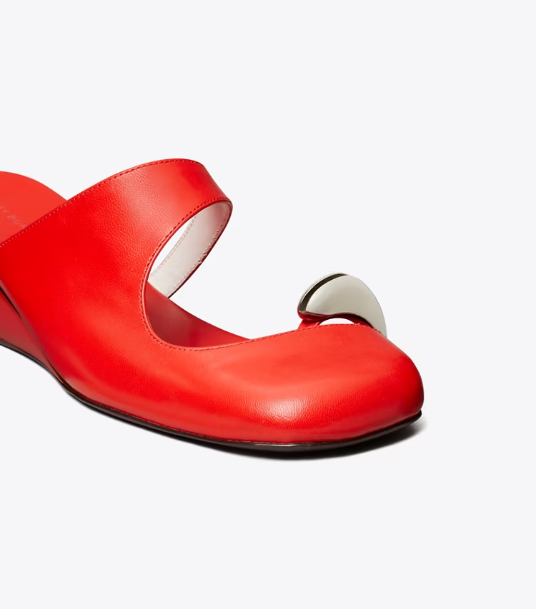 Pierced Mule Wedge - Image 4