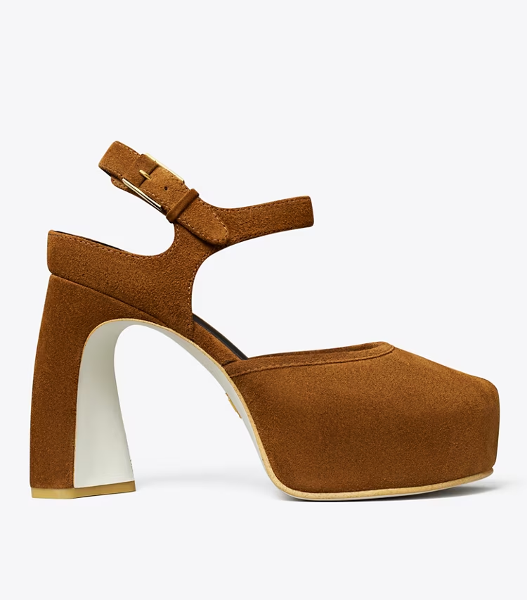 Peep-Toe Platform Sandal - Image 2