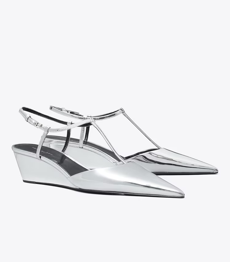 Gigi T-Strap Wedge
