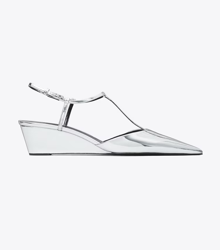 Gigi T-Strap Wedge - Image 3