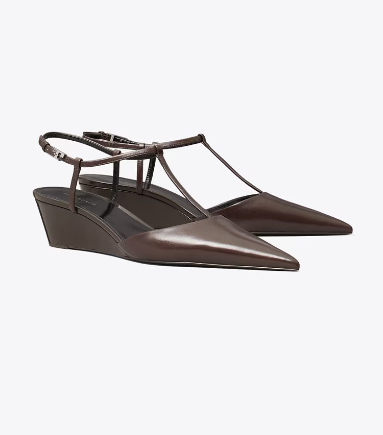 Gigi T-Strap Wedge