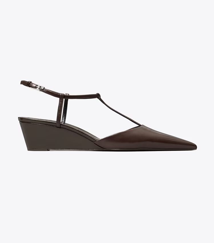 Gigi T-Strap Wedge - Image 3