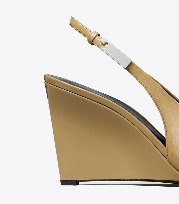Gigi Slingback Wedge - Image 4