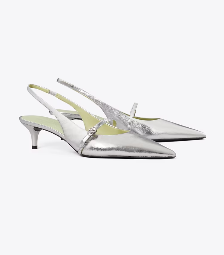 Double T Buckle Mary Jane Slingback