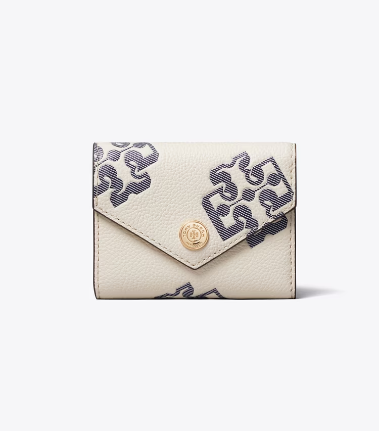 Contrast Embossed Envelope Small Wallet - Image 2