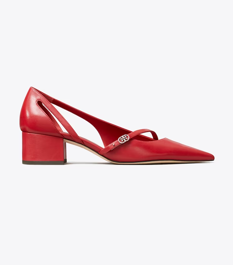 Double T Buckle D'orsay Pump - Image 3