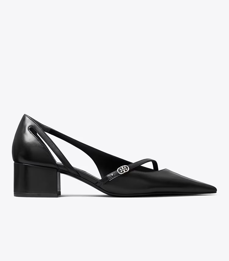 Double T Buckle D'orsay Pump - Image 3