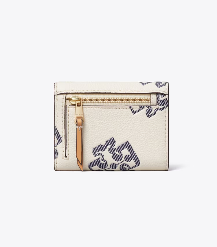 Contrast Embossed Envelope Small Wallet - Image 3