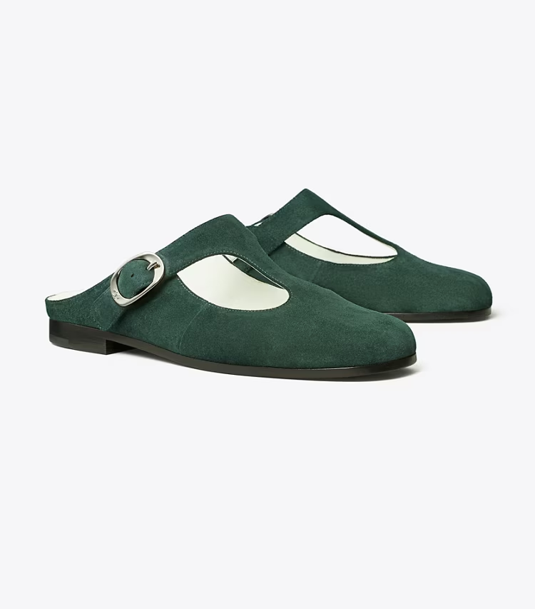 Violet T-Strap Mule