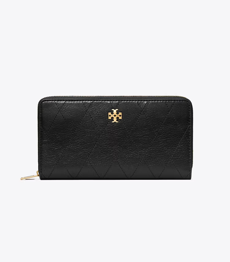 Charlie Quilted Zip Continental Wallet - Image 2
