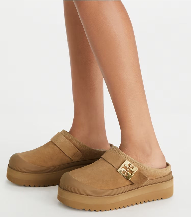 Mellow Shearling Platform Mule - Image 2