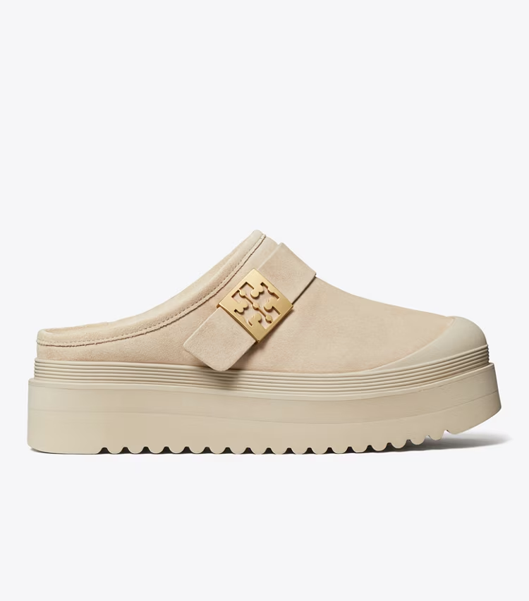Mellow Shearling Platform Mule - Image 3