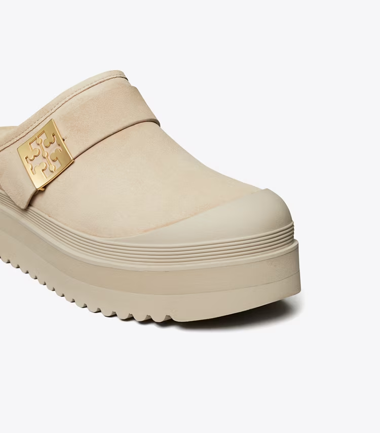 Mellow Shearling Platform Mule - Image 4