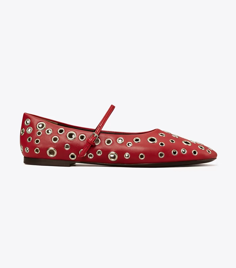 Eyelet Mary Jane Ballet - Image 3