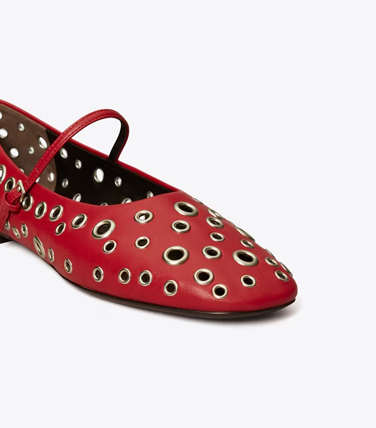 Eyelet Mary Jane Ballet - Image 4
