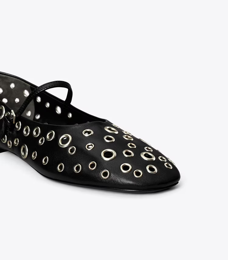 Eyelet Mary Jane Ballet - Image 4