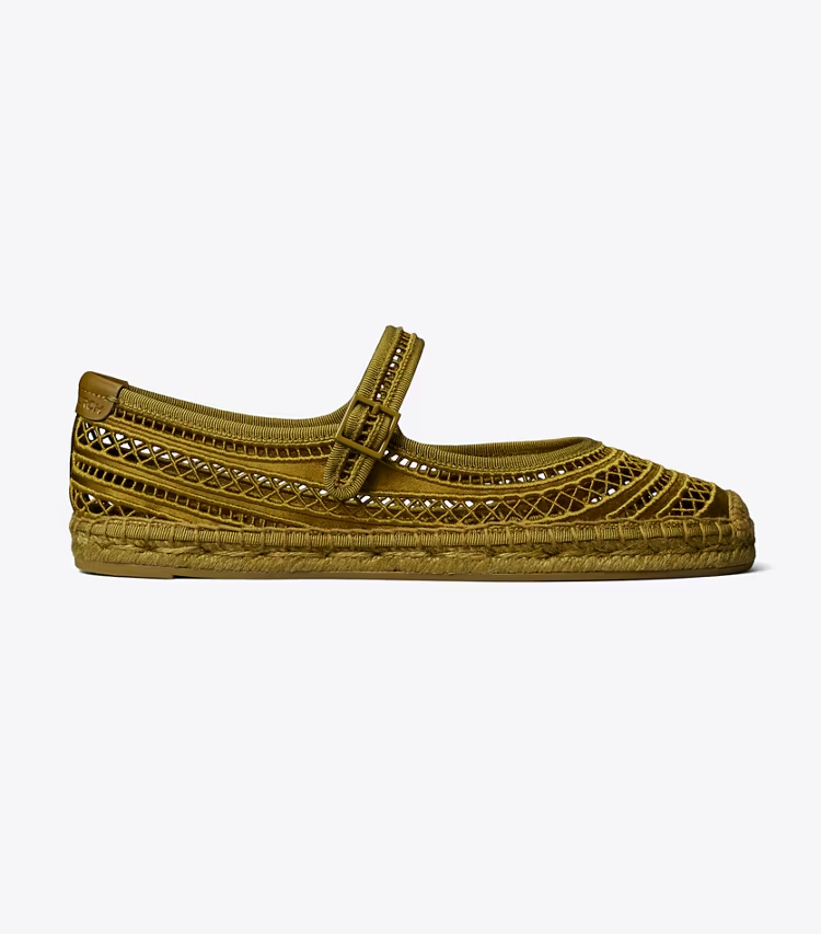 Open Weave Mary Jane Espadrille - Image 3