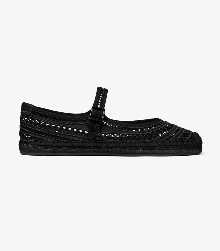 Open Weave Mary Jane Espadrille - Image 3