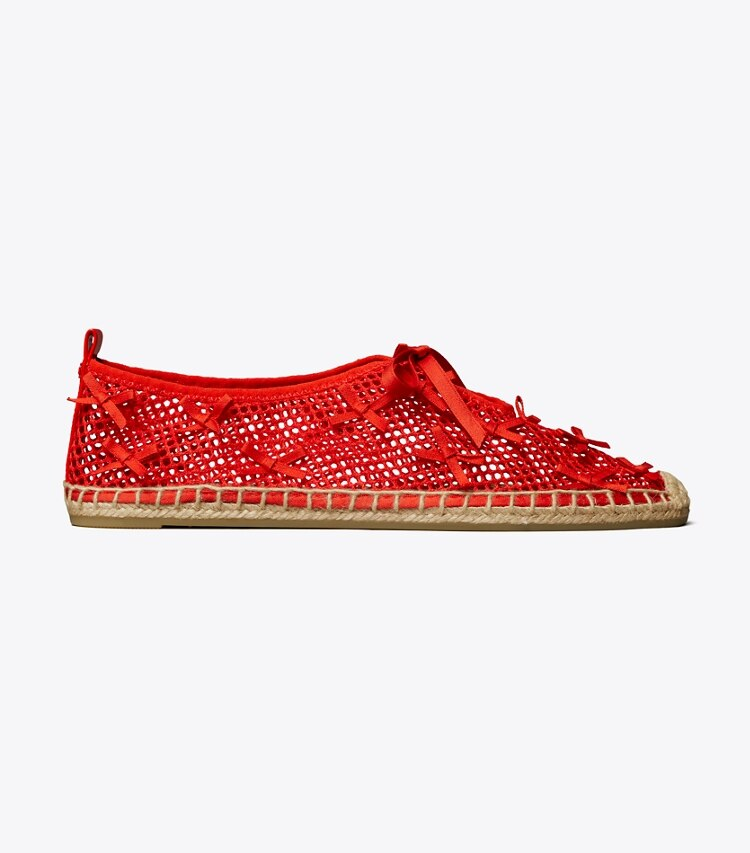 Mini Bow Mesh Espadrille - Image 2