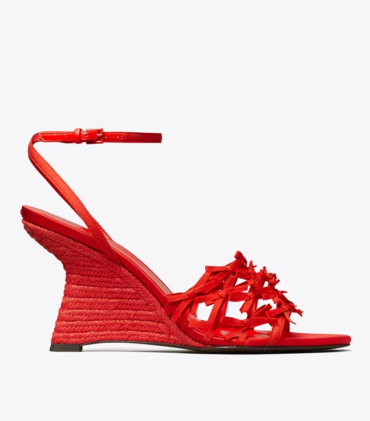 Mini Bow Espadrille Wedge - Image 3