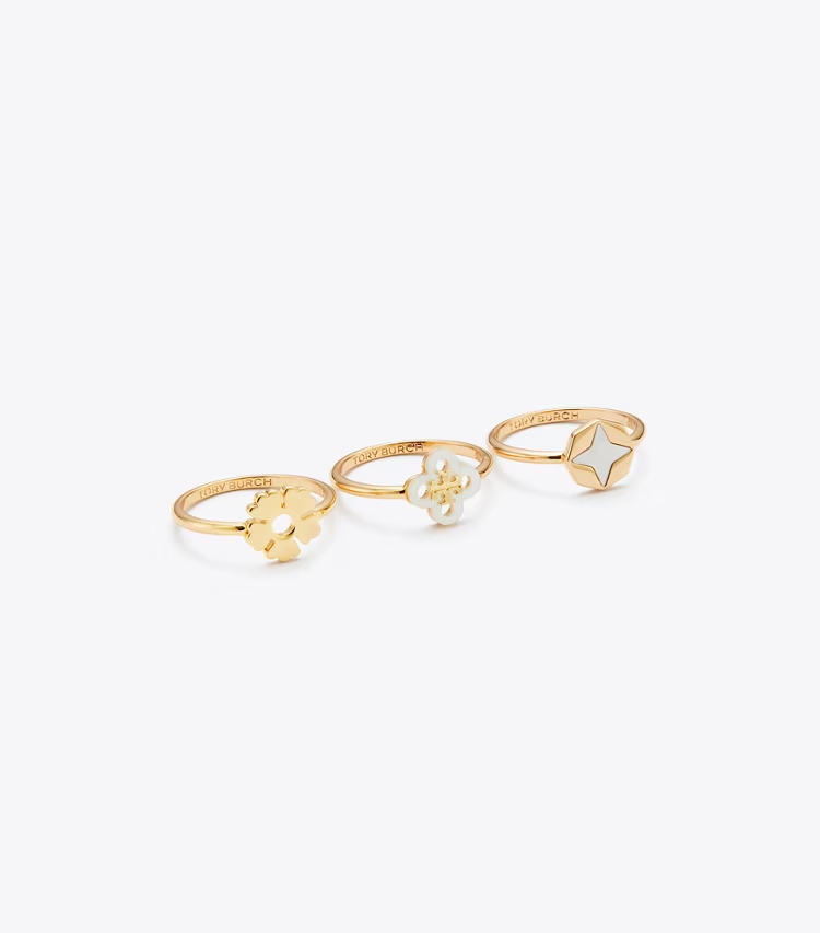 Forget Me Not Stacking Ring Set - Image 2