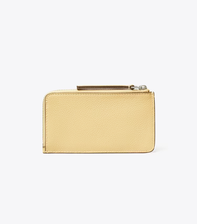 Robinson Pebbled Top-Zip Card Case - Image 3