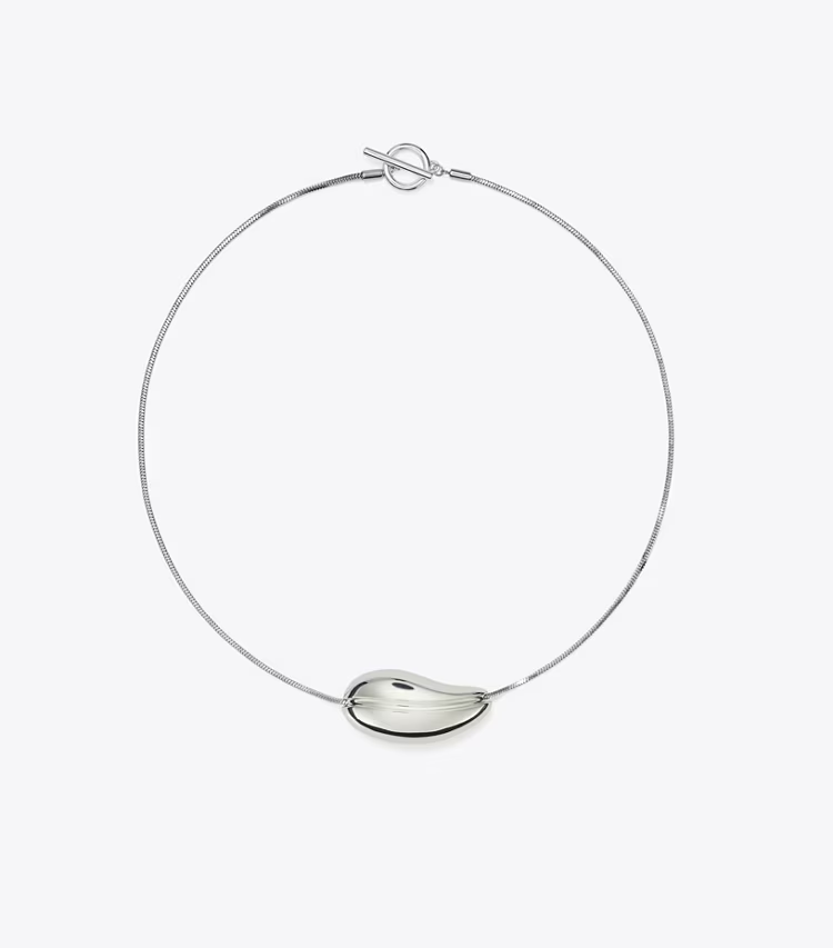 Pierced Pendant Necklace