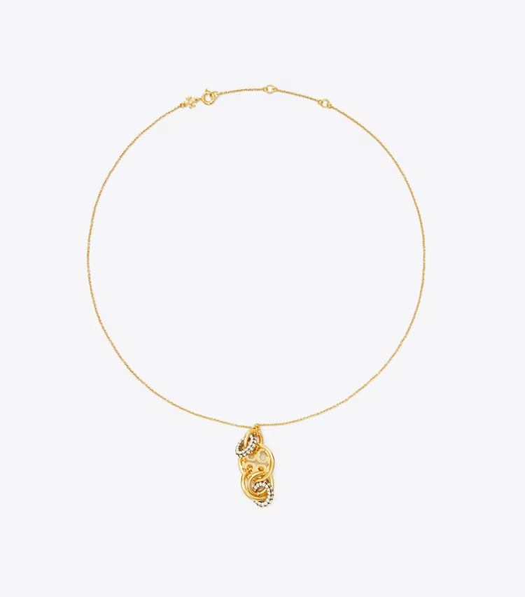 Miller PavÉ Interlocking Pendant