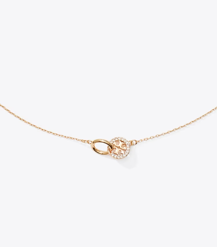 Icon PavÉ Interlocking Necklace - Image 2