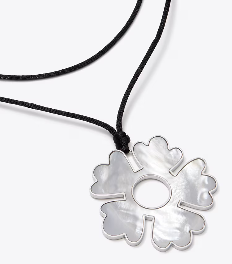 Forget Me Not Cord Necklace - Image 2