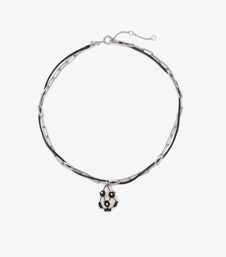 Curiosity Double-Strand Pearl Pendant