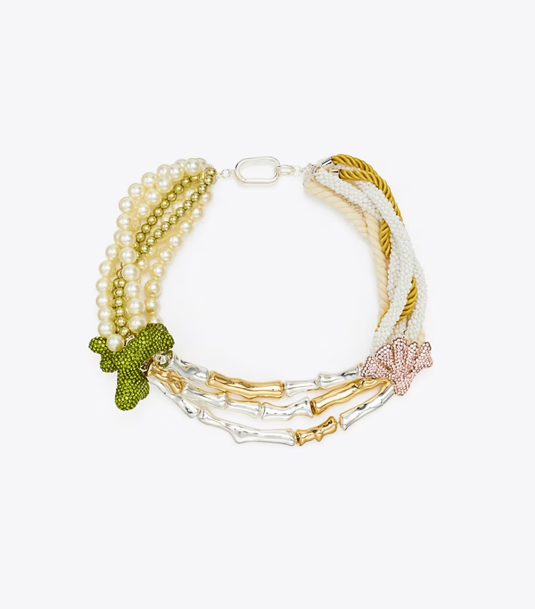 Curiosity Coral Necklace
