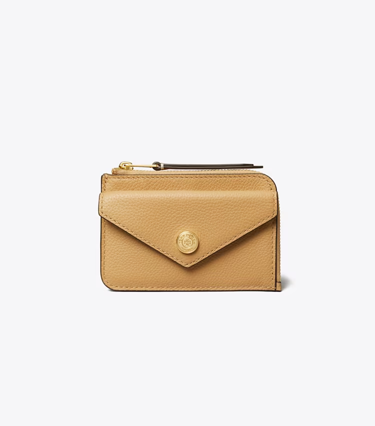 Pebble Envelope Zip Card Case - Image 2
