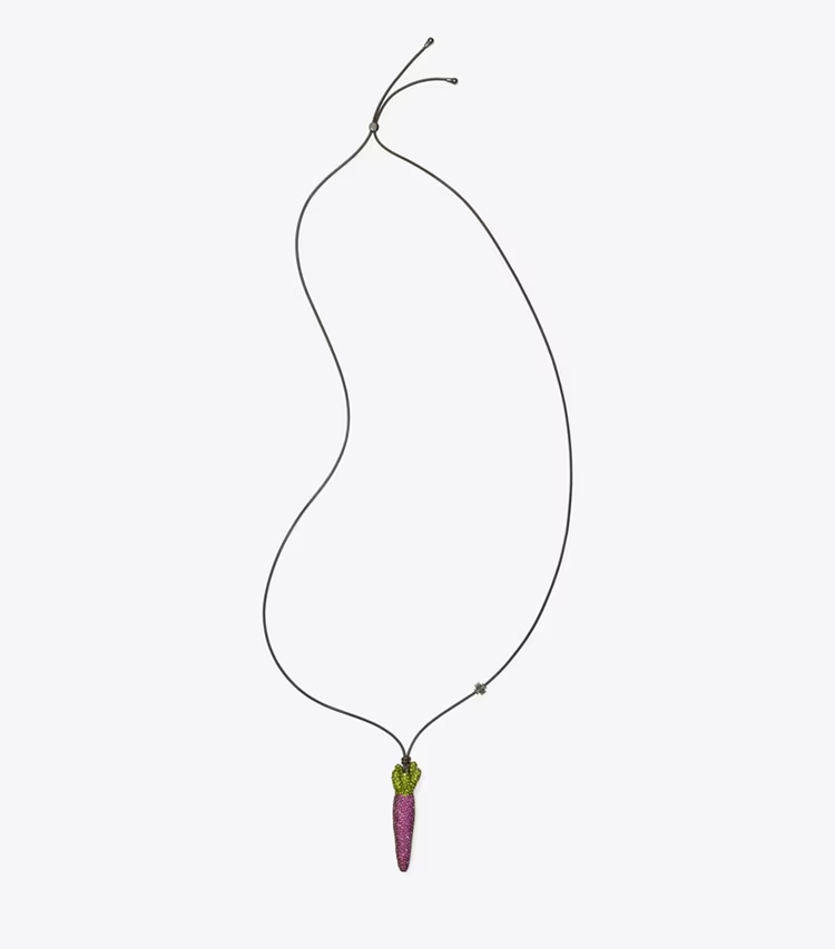 Curiosity Carrot Pendant
