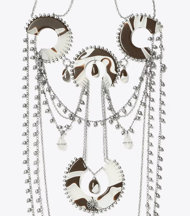 Bead And Resin Necklace - Image 2