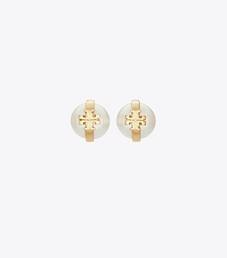 Moondance Pearl Stud Earrings