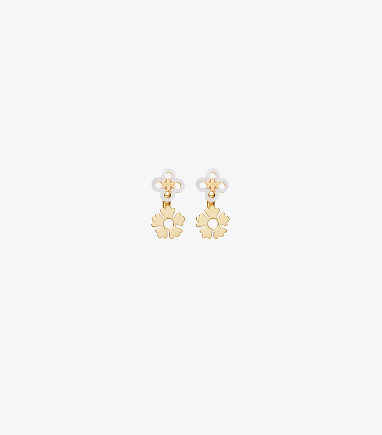 Forget Me Not Front Back Earrings - Image 2