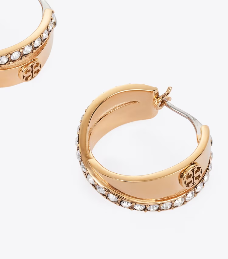 Icon PavÉ Double Hoop Earring - Image 2