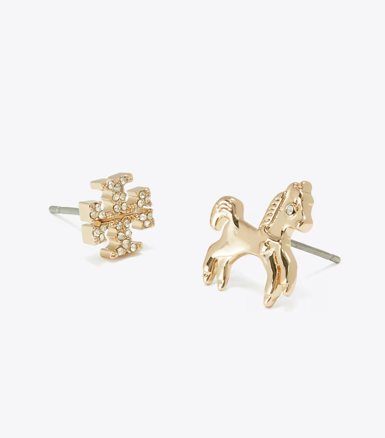Curiosity Horse Stud Earring Set - Image 2