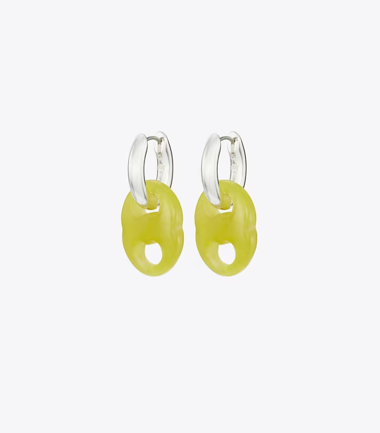 Gemini Link Small Hoop Earrings