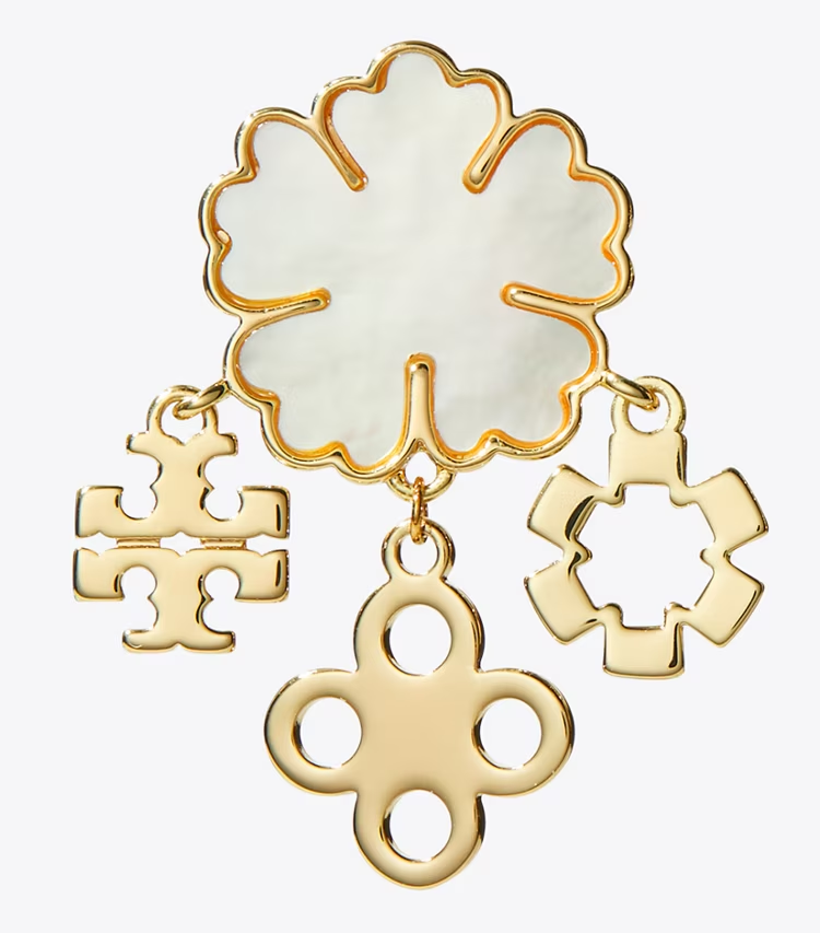 Forget Me Not Cluster Earrings - Image 2