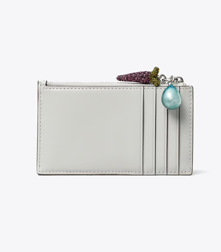 Kira Diamond Quilt Charm Zip Card Case - Image 3