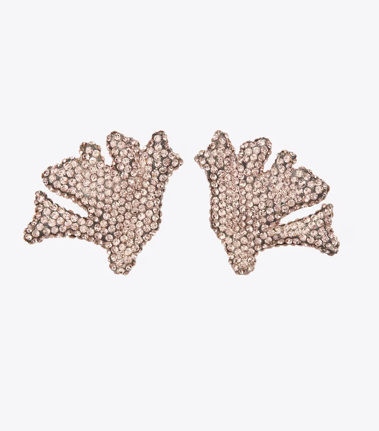 Curiosity Coral Earrings