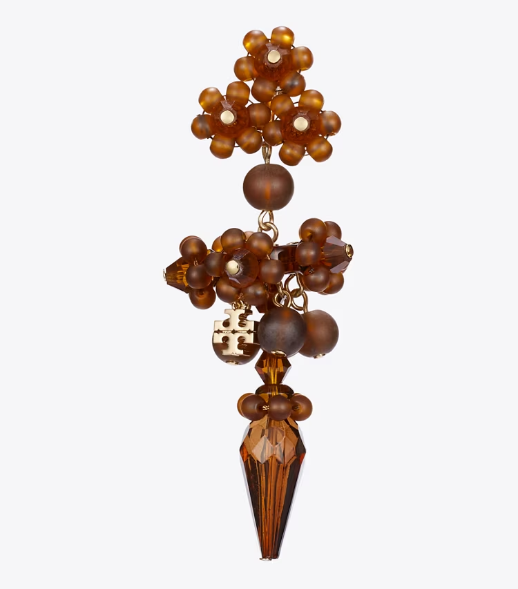 Curiosity Beaded Linear Earrings - Image 2
