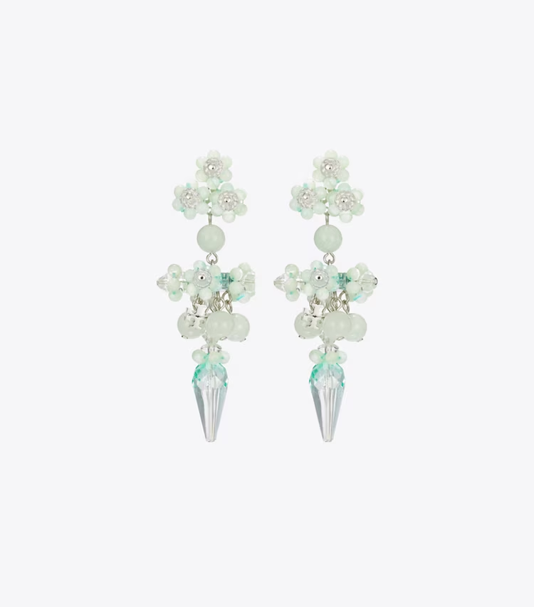 Curiosity Beaded Linear Earrings