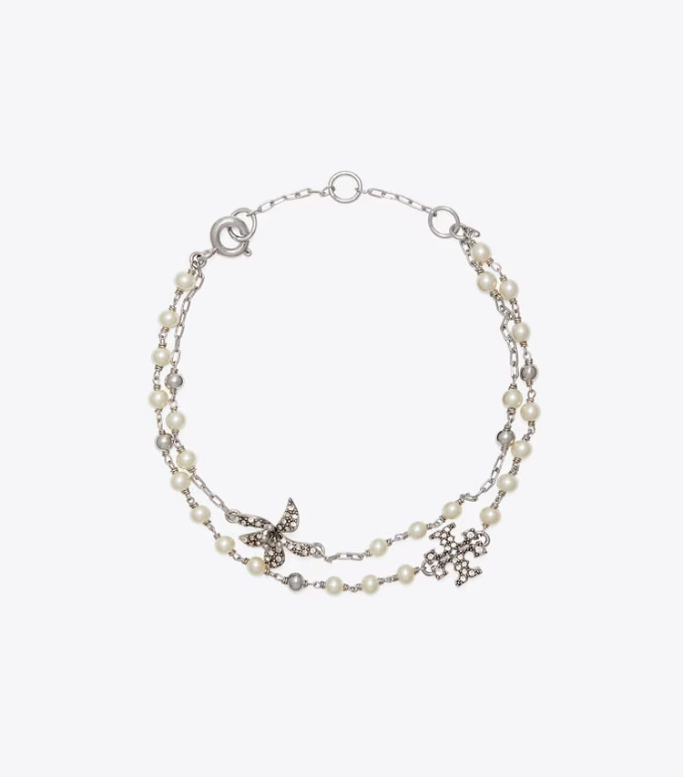 Moondance Multi Strand Pearl Bracelet