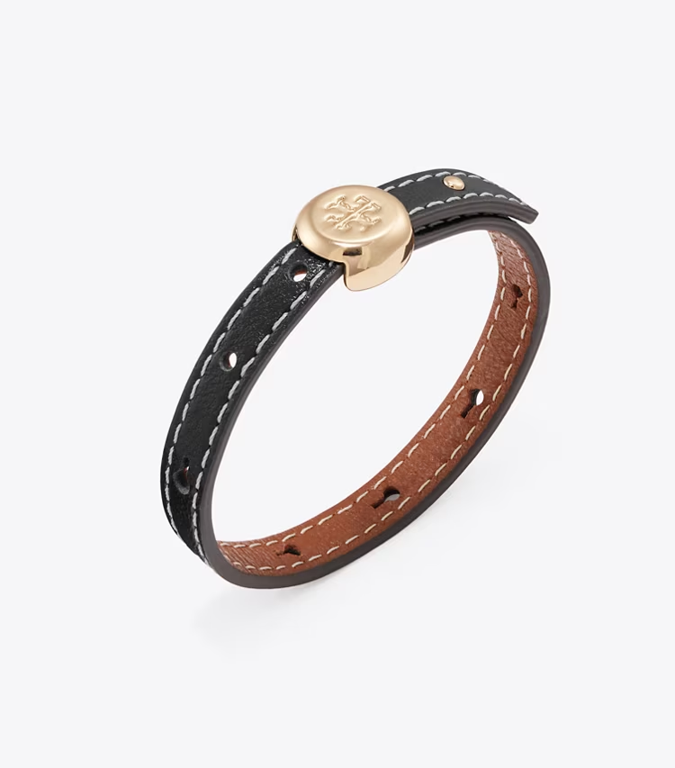 Icon Leather Bracelet - Image 2